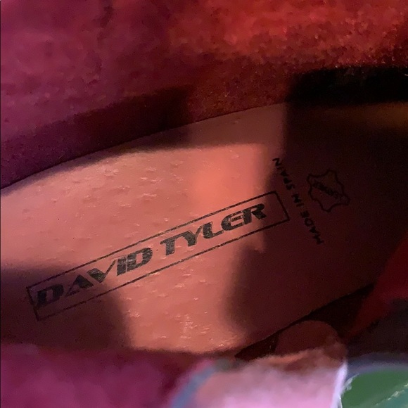 David Tyler Grey Leather boots 🥾 - Picture 8 of 9